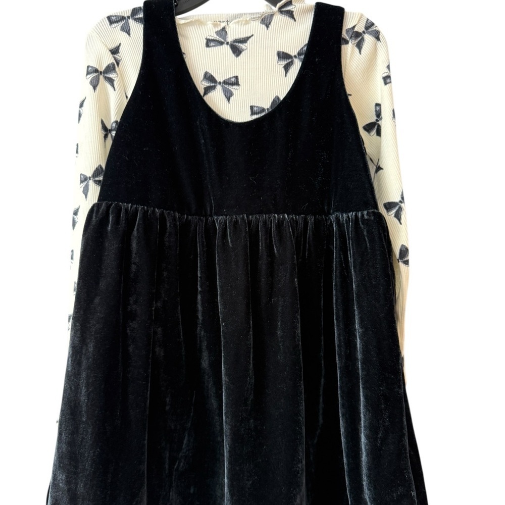 Carter's Child of Mine 4T Girls dress with bow shirt